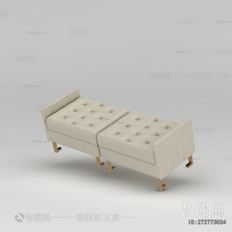 Simple European Style Sofa Stool