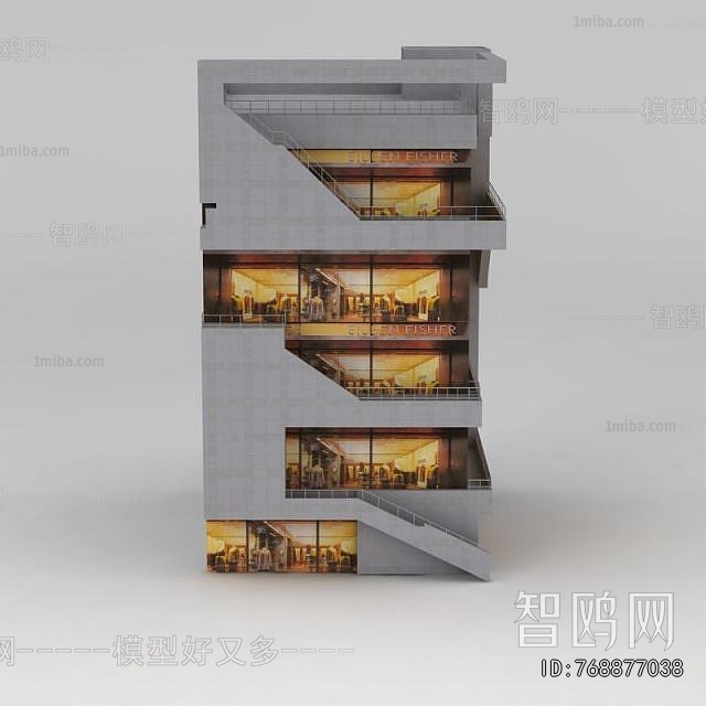 Modern Appearance Of Commercial Building