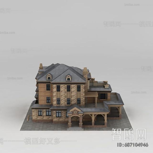Simple European Style Detached Villa