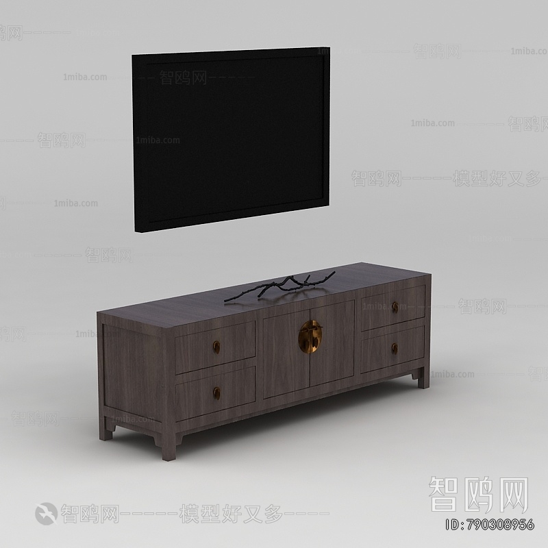 New Chinese Style TV Cabinet
