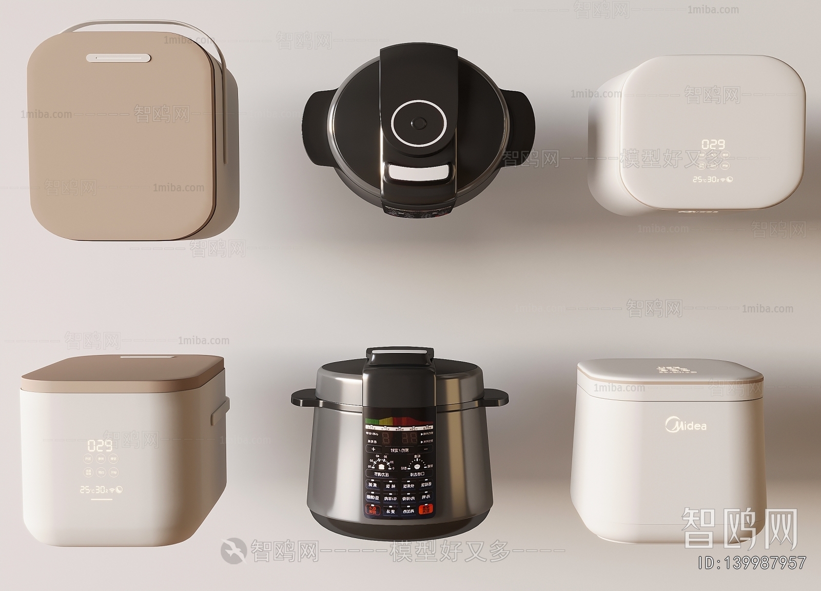 Modern Electric Kitchen Appliances