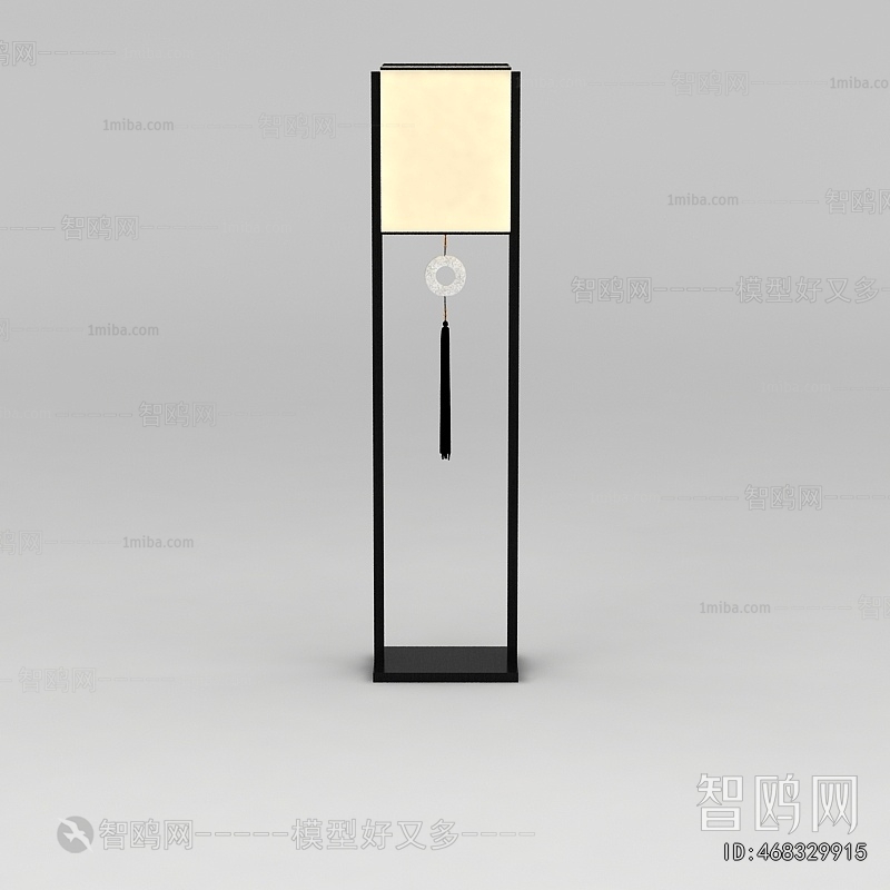 New Chinese Style Floor Lamp