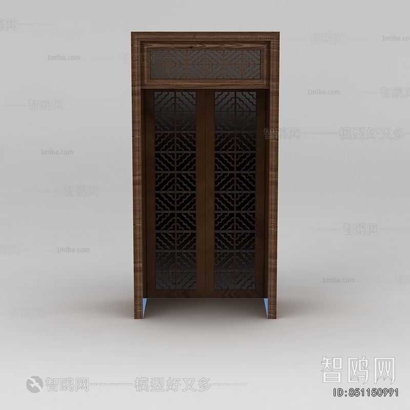 Chinese Style Double Door