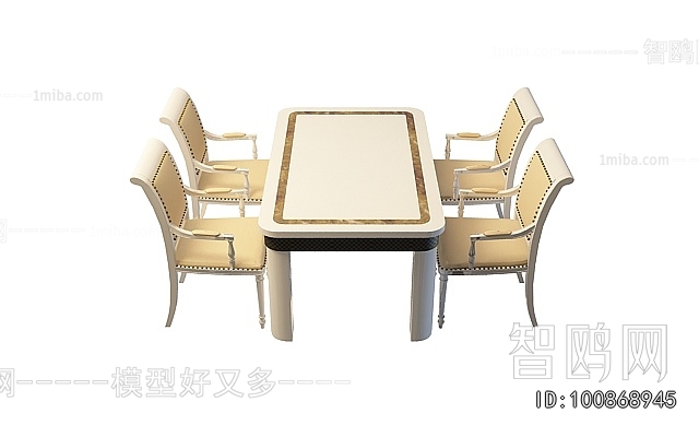 Idyllic Style Dining Table And Chairs