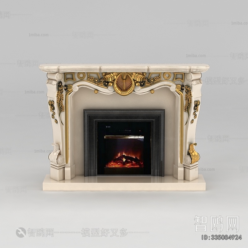 European Style Fireplace