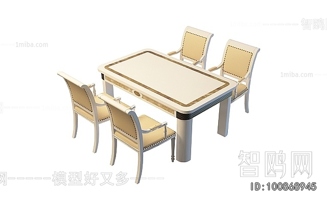 Idyllic Style Dining Table And Chairs