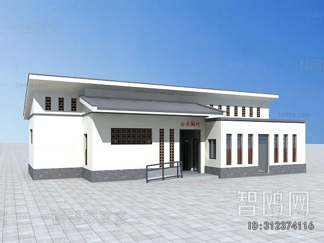 New Chinese Style Public Building