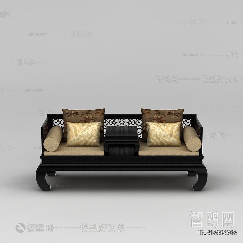 New Chinese Style A Sofa For Two