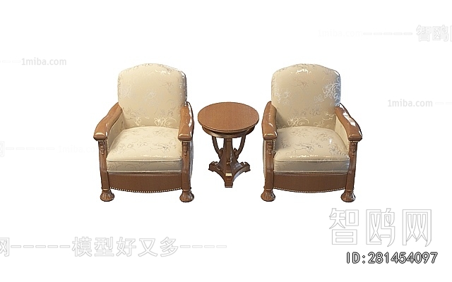 European Style Single Sofa