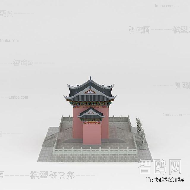 New Chinese Style Religious Architecture