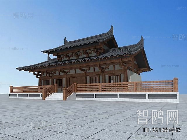 Chinese Style Ancient Architectural Buildings
