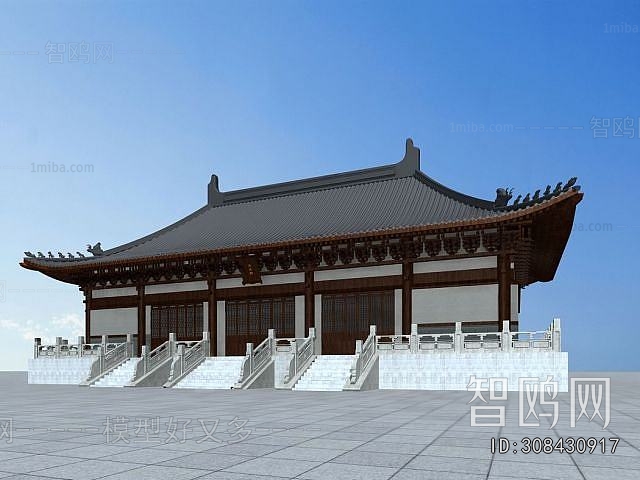 Chinese Style Ancient Architectural Buildings