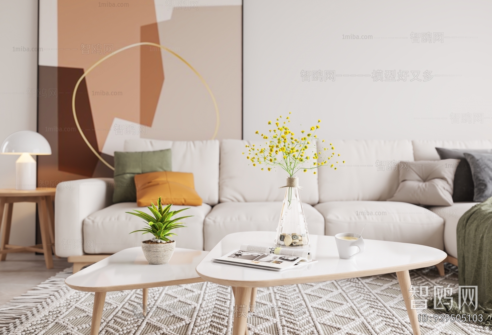 Nordic Style A Living Room