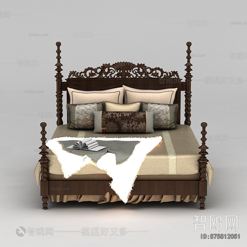 American Style Double Bed