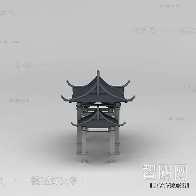 Chinese Style Ancient Architectural Buildings