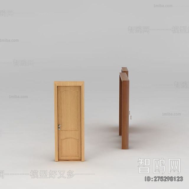 Modern Solid Wood Door