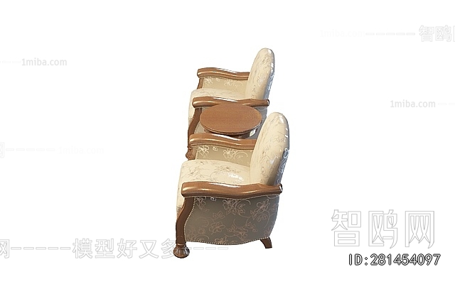 European Style Single Sofa