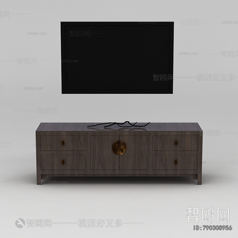 New Chinese Style TV Cabinet