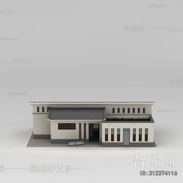 New Chinese Style Public Building