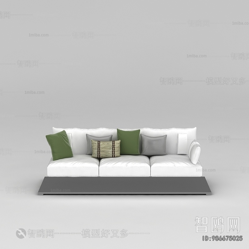 Modern Three-seat Sofa