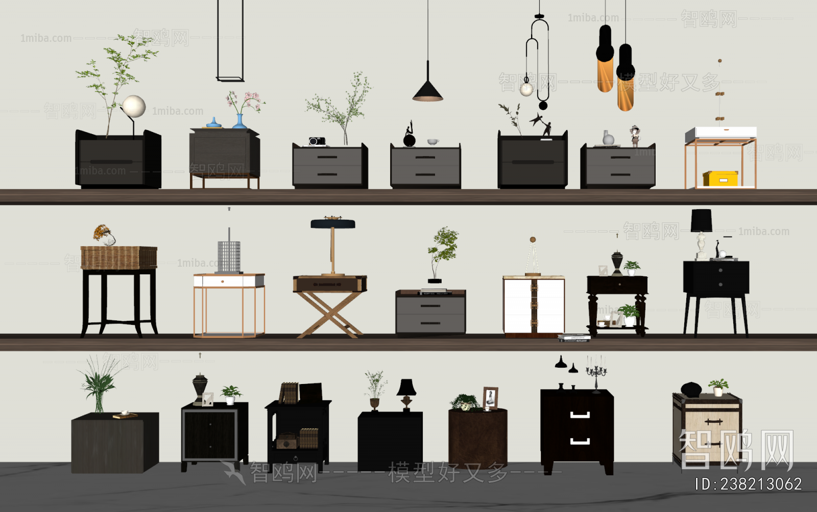 Modern Bedside Cupboard