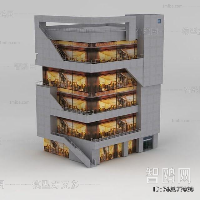 Modern Appearance Of Commercial Building