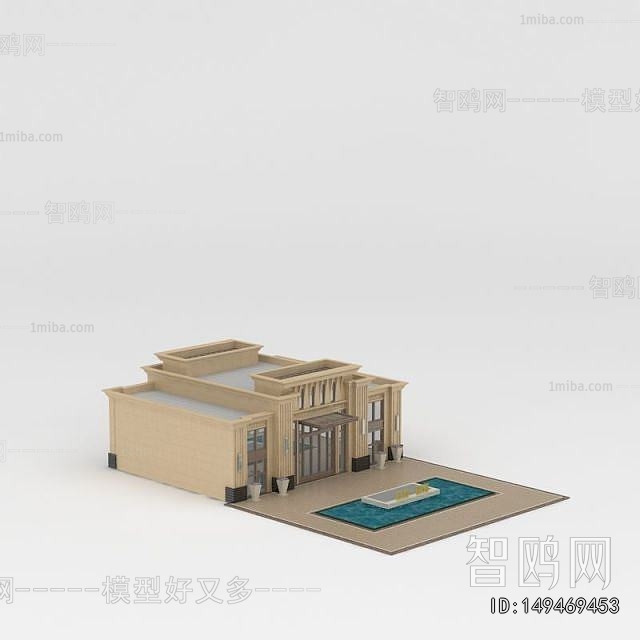 Modern Appearance Of Commercial Building