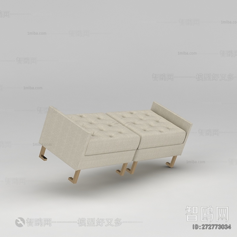 Simple European Style Sofa Stool