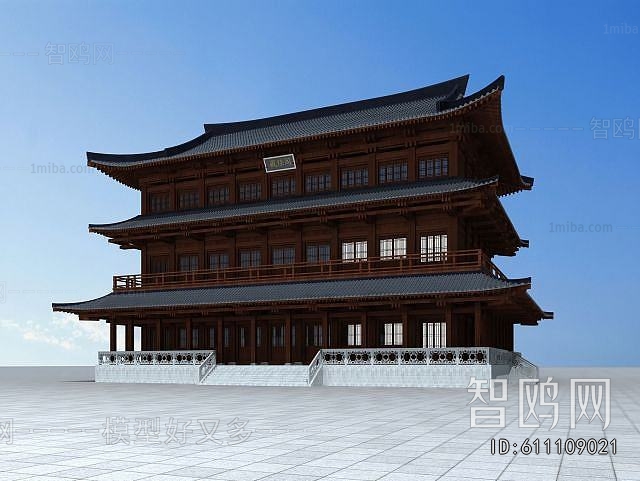 Chinese Style Ancient Architectural Buildings
