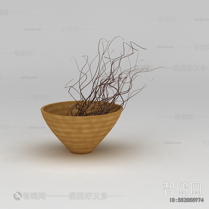 Modern Dried Branch