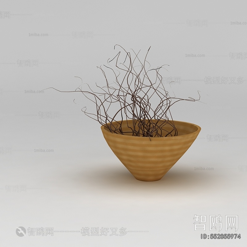 Modern Dried Branch