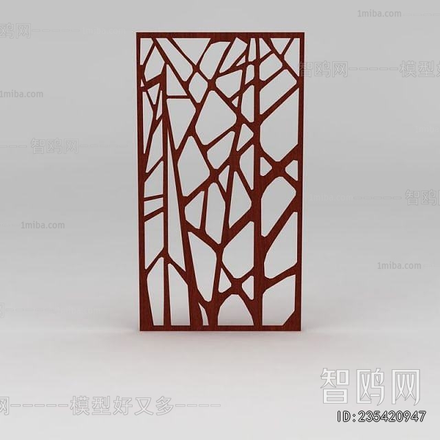 Modern Wooden Screen Partition