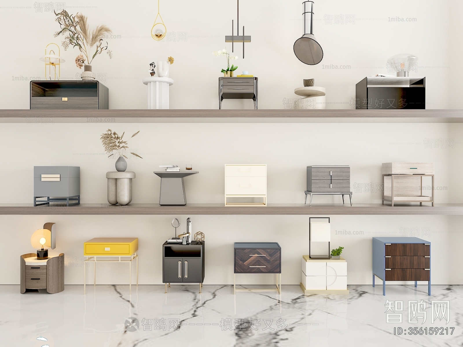 Modern Bedside Cupboard