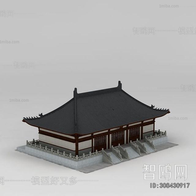 Chinese Style Ancient Architectural Buildings