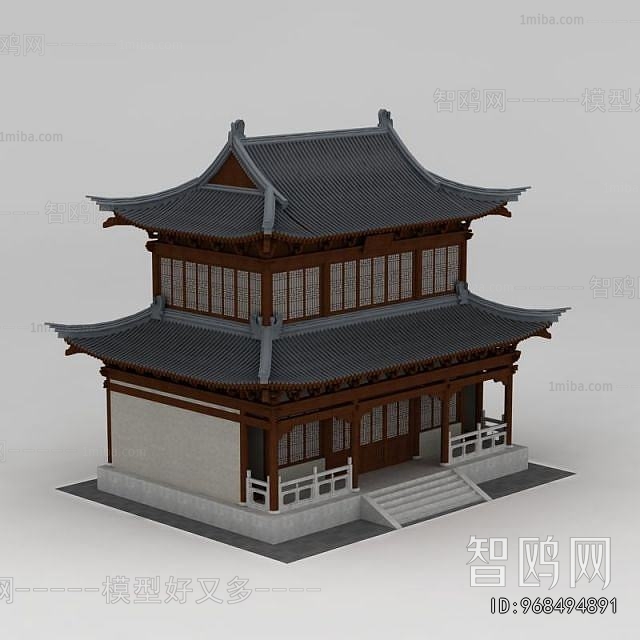 Chinese Style Ancient Architectural Buildings