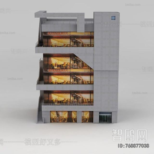 Modern Appearance Of Commercial Building