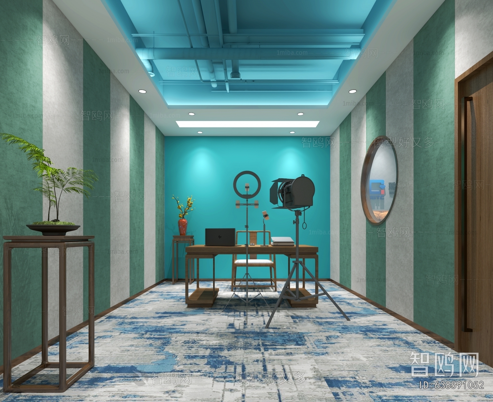 New Chinese Style Studio/Recording Studio/Live Room