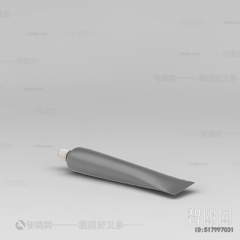 Modern Toothbrush And Toothpaste