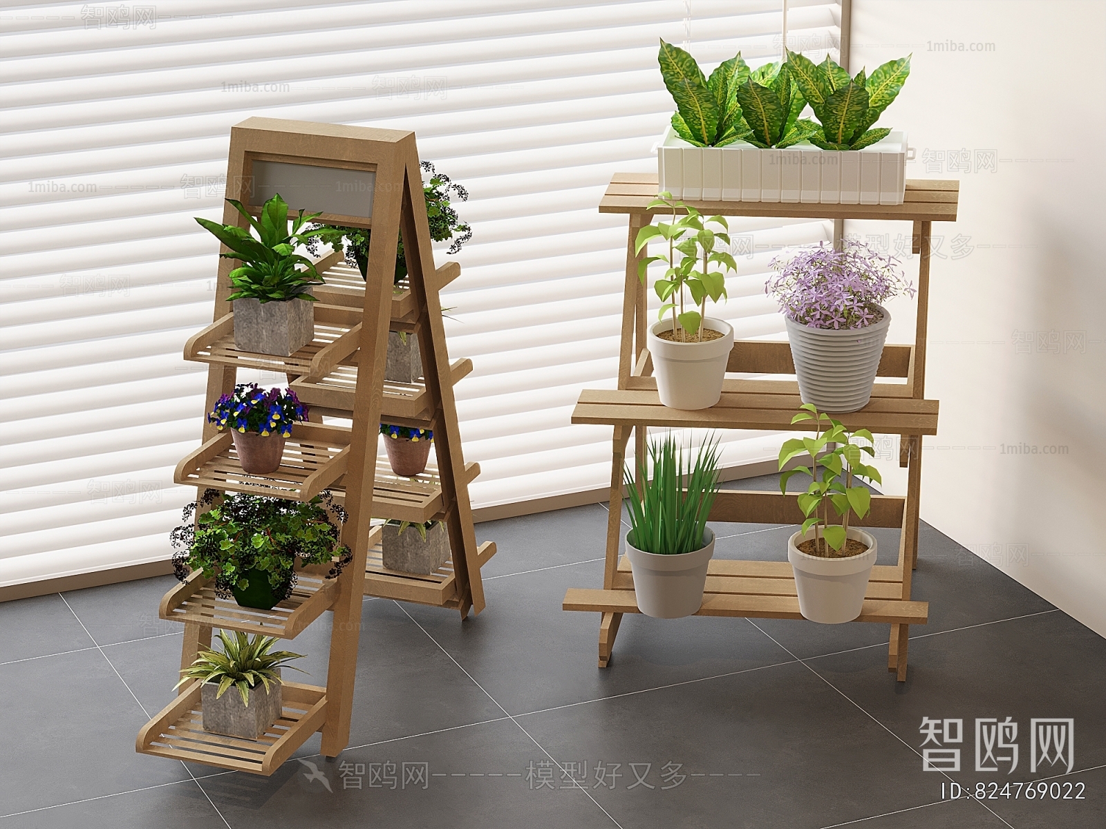 Modern Flower Rack