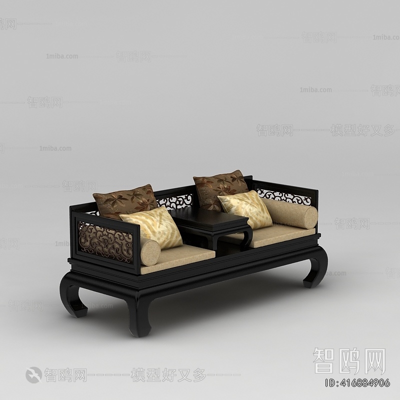 New Chinese Style A Sofa For Two