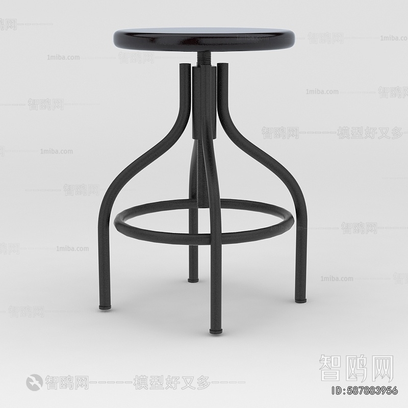 Industrial Style Stool