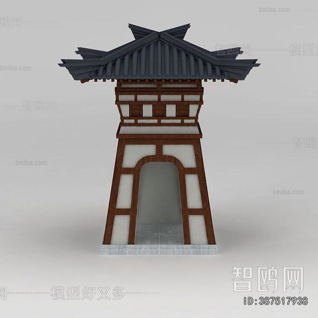 Chinese Style Ancient Architectural Buildings