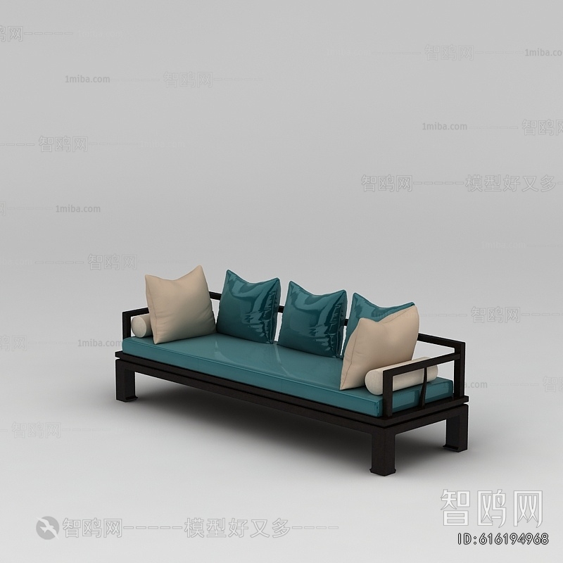 New Chinese Style Multi Person Sofa