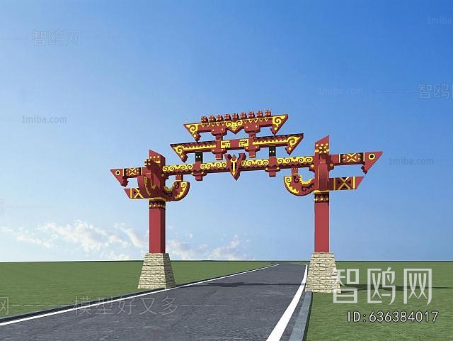 New Chinese Style Gate
