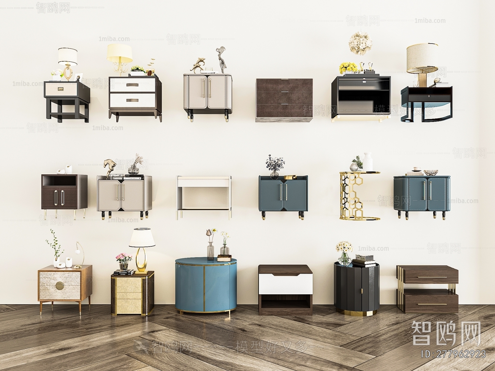 Modern Bedside Cupboard