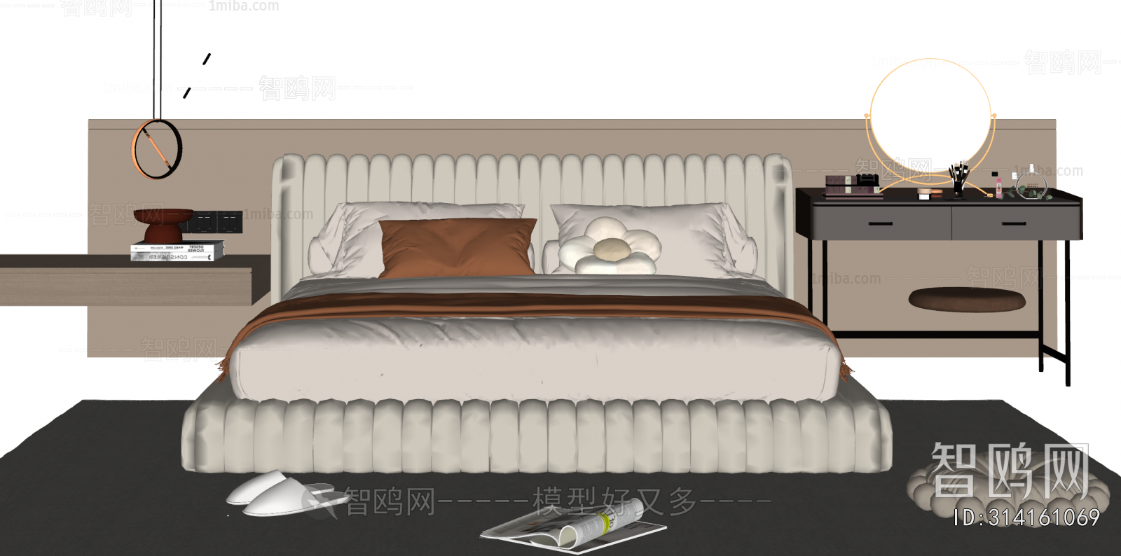 Modern Double Bed