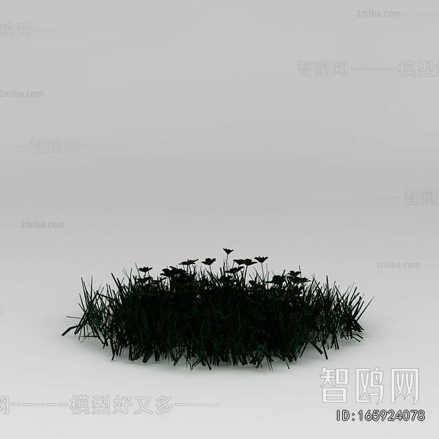 Modern Flowers And Grass