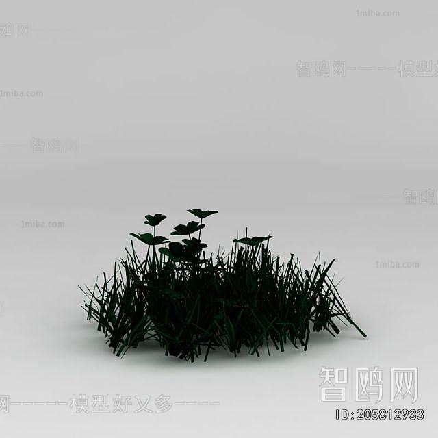 Modern Flowers And Grass