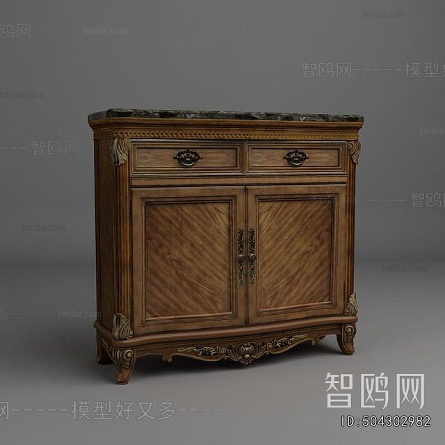 European Style Side Cabinet