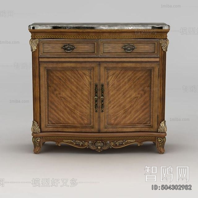 European Style Side Cabinet